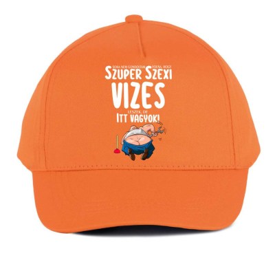 Vicces Baseball Sapka Bs137 Szexi Vizes Narancs