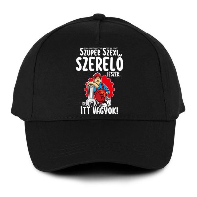 Vicces Baseball Sapka Bs139 Szexi Szerelo Fekete