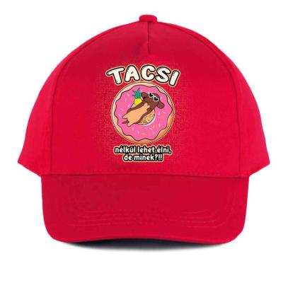 Vicces Baseball Sapka Tacsi Nelkul Bs015 Piros
