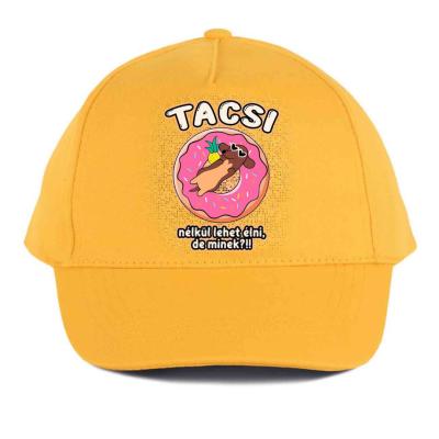Vicces Baseball Sapka Tacsi Nelkul Bs015 Sarga