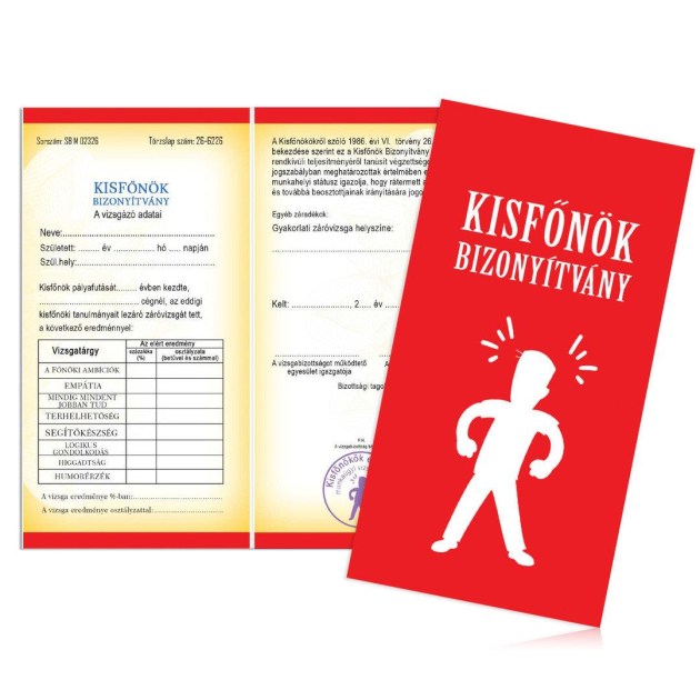 Vicces Bizonyitvany Biz072 Kisfonok Bizonyitvany Ajandek Fonoknak Vicces Ajandek
