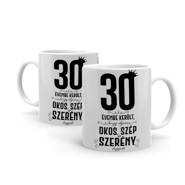 Vicces Bogre Kaves Bogre 30 Evembe Kerult Bx073 Vicces Ajandek Szulinapi Ajandek