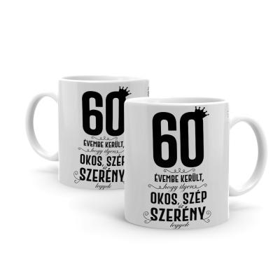 Vicces Bogre Kaves Bogre 60 Evembe Kerult Bx076 Vicces Ajandek Szulinapi Ajandek