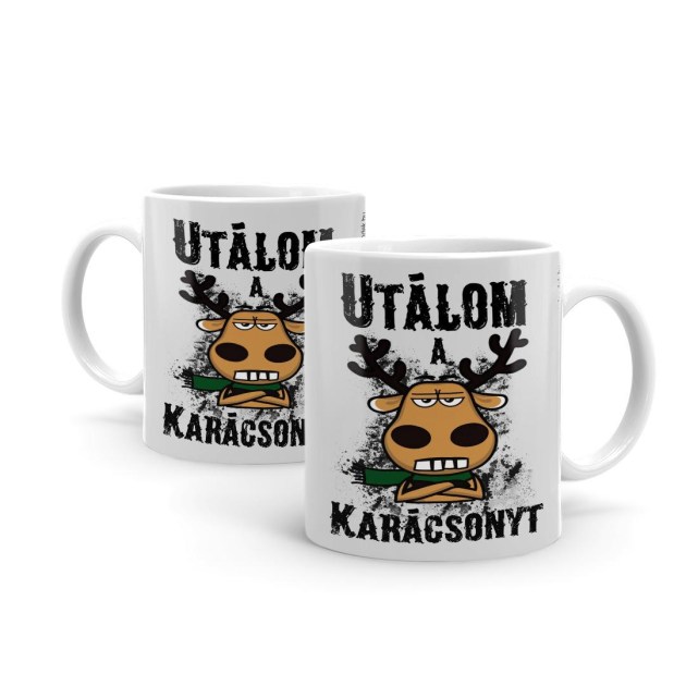 Vicces Bogre Kaves Bogre Utalom A Karacsonyt Bx080 Karacsonyi Bogre Karacsonyi Ajandek
