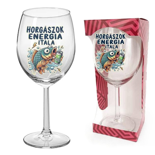Vicces Borospohar Horgasz Ajandek Horgaszok Eneriga Itala Bop191