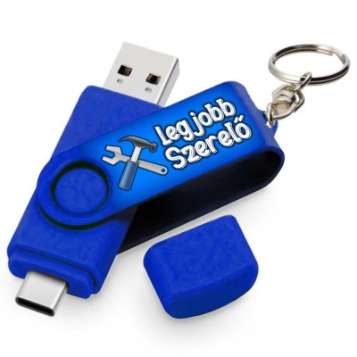 Vicces Egyedi Pendrive Pe005 Legjobb Szerelo Kek