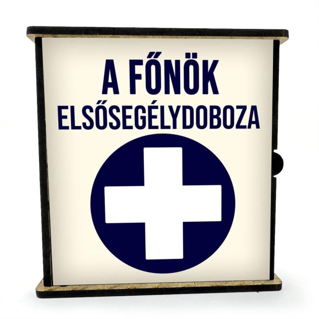 Vicces Elsosegely Doboz A Fonok Elsosegely Doboza Ved013 Ajandek Fonoknek