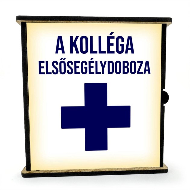 Vicces Elsosegely Doboz A Kollega Elsosegely Doboza Ved014 Ajandek Kolleganak