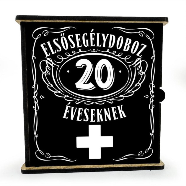 Vicces Elsosegely Doboz Csak Minoseg 20 Ved002 20 Szulinapi Ajandek