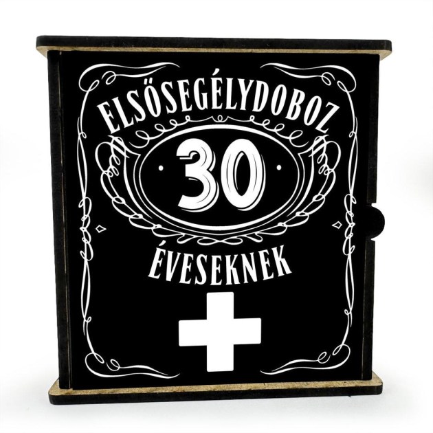 Vicces Elsosegely Doboz Csak Minoseg 30 Ved003 30 Szulinapi Ajandek