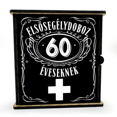 Vicces Elsosegely Doboz Csak Minoseg 60 Ved006 60 Szulinapi Ajandek