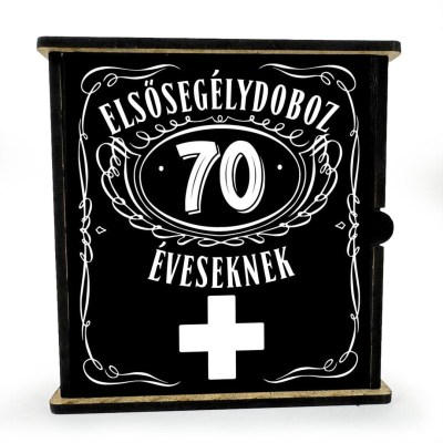 Vicces Elsosegely Doboz Csak Minoseg 70 Ved007 70 Szulinapi Ajandek