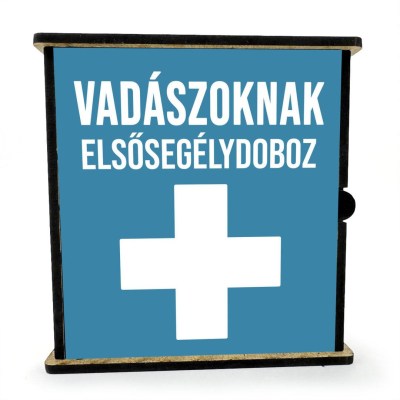 Vicces Elsosegely Doboz Vadaszoknak Elsosegely Doboz Ved021 Ajandek Vadasznak