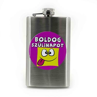 Vicces Flaska Vfl008 Boldog Szülinapot Pink Nyelvkioltos