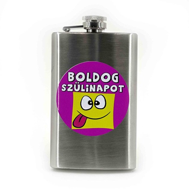 Vicces Flaska Vfl008 Boldog Szülinapot Pink Nyelvkioltos
