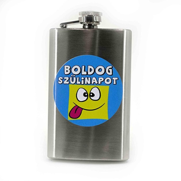 Vicces Flaska Vfl009 Boldog Szülinapot Kek Nyelvkioltos
