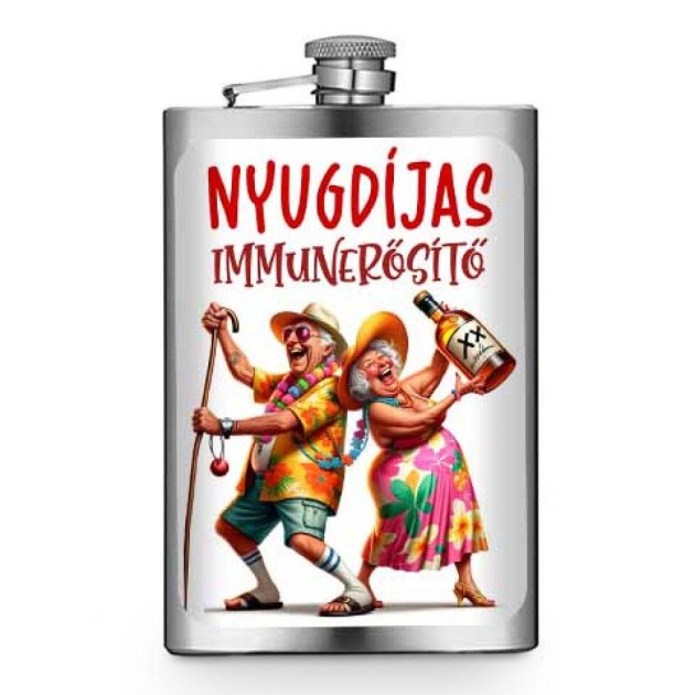 Vicces Flaska Vfl066 Ajandek Nyugdijasnak Nyugdijas Immunerosito