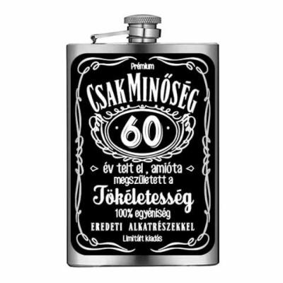 Vicces Flaska Vfl075 Jack Daniels 60 Szuletesnapi Ajandek Szulinapra