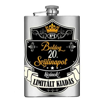 Vicces Flaska Vfl076 Boldog 20 Szulinapot Ajandek 20 Szulinapra