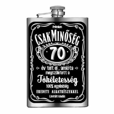 Vicces Flaska Vfl076 Jack Daniels 70 Szuletesnapi Ajandek Szulinapra