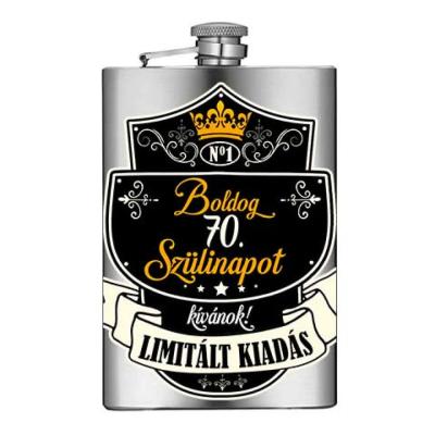 Vicces Flaska Vfl081 Boldog 70 Szulinapot Ajandek 70 Szulinapra