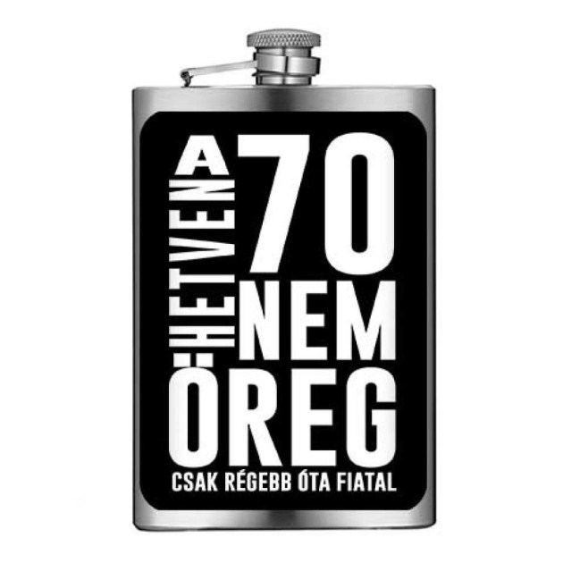 Vicces Flaska Vfl084 70 Nem Oreg Szuletesnapi Ajandek Szulinapra