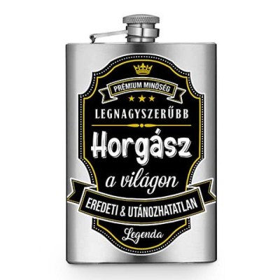 Vicces Flaska Vfl098 Lagnagyszerubb Horgasz Ajandek Horgasznak