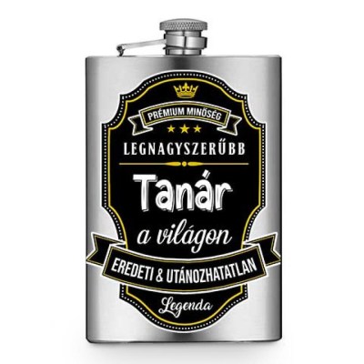 Vicces Flaska Vfl100 Legnagyszerubb Tanar Ajandek Tanarnak