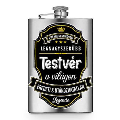 Vicces Flaska Vfl104 Lagnagyszerubb Testver Ajandek Testvernek