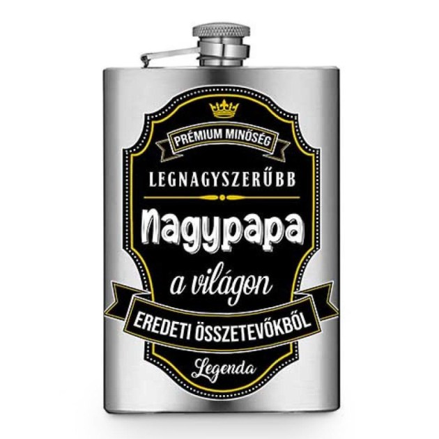 Vicces Flaska Vfl109 Lagnagyszerubb Nagypapa Ajandek Nagypapnak