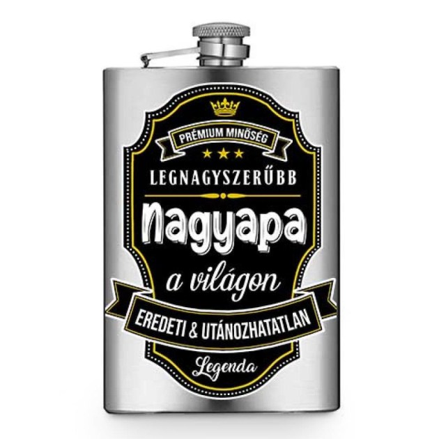 Vicces Flaska Vfl110 Lagnagyszerubb Nagypapa Ajandek Nagypanak