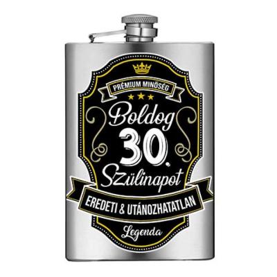 Vicces Flaska Vfl118 Boldog 30 Szulinapot Szalagos Ajandek 30 Szulinapra
