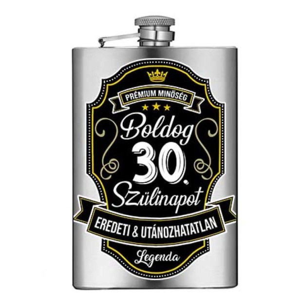 Vicces Flaska Vfl118 Boldog 30 Szulinapot Szalagos Ajandek 30 Szulinapra