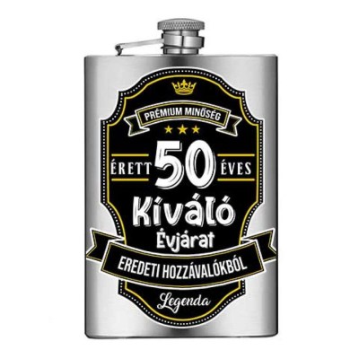 Vicces Flaska Vfl145 Erett 50 Eves Ajandek 50 Szulinapra