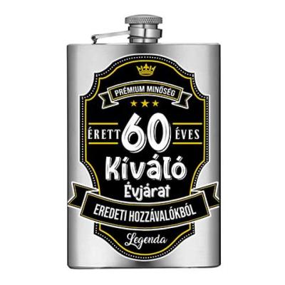 Vicces Flaska Vfl146 Erett 60 Eves Ajandek 60 Szulinapra