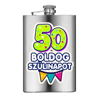 Vicces Flaska Vfl171 50 Boldog Szulinapot Ajandek 50 Szulinapra