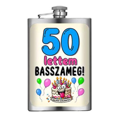 Vicces Flaska Vfl182 50 Lettem Basszameg Szuletesnapi Ajandek Szulinapra