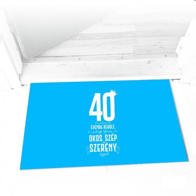 Vicces Labtorlo Aqua 40 Evembe Kerult Lax075 Vicces Ajandek Szulinapi Ajandek