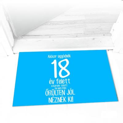 Vicces Labtorlo Aqua Akkor Aggodnek 18ev Lax053 Vicces Ajandek Szulinapi Ajandek