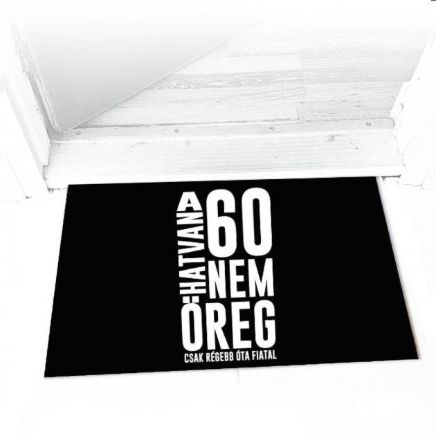 Vicces Labtorlo Fekete 60 Az Nem Oreg Lax106 Vicces Ajandek 60 Szulinapi Ajandek
