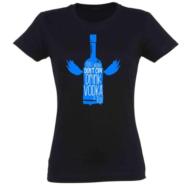Vicces Noi Polo Drink Vodka Pnx217 Fekete
