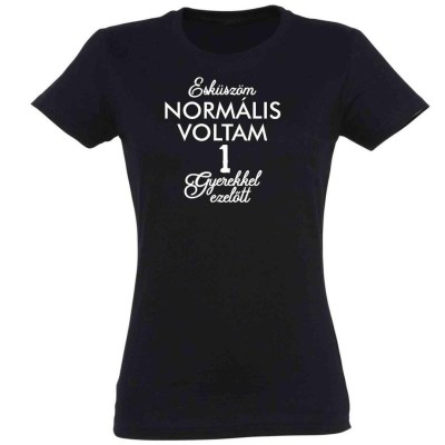 Vicces Noi Polo Pnx214 Eskuszon Normalis Voltam 1 Fekete