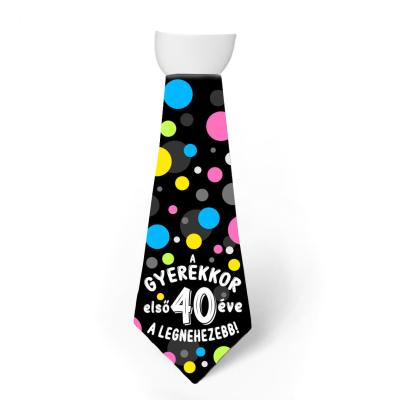 Vicces Nyakkendo Ny111 40 Szulinapi Nyakkendo Kellek