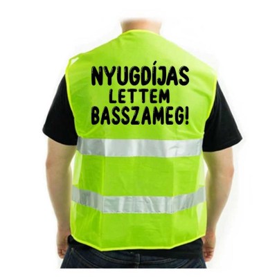 Vicces Nyugdijas Bucsuztato Ajandek Nyugdijasnak Vicces Lathatosagi Melleny Vl018 Nyugdijas Lettem Basszameg