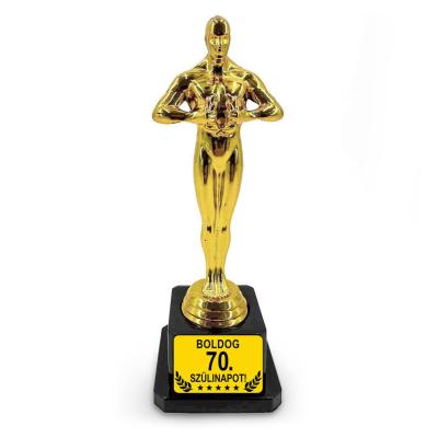 Vicces Oscar Szobor Os042 Boldog 70 Szulinapot Szulinapi Ajandek