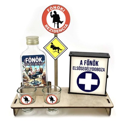 Vicces Palinkas Szett Fonok Palinkas Ajandek Fonoknek Vdp015