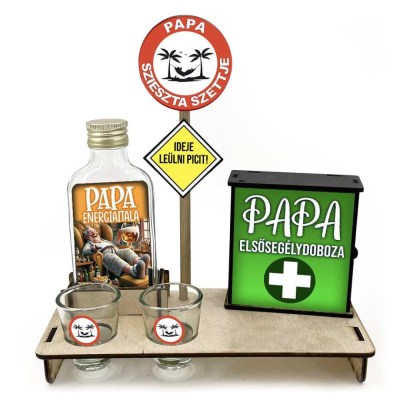 Vicces Palinkas Szett Papa Palinkas Ajandek Papanak Vdp017