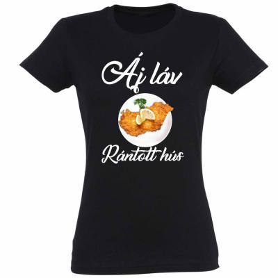 Vicces Polok Aj Lav Rantott Hus Noi Polo Ajandek Noknek Pnx166 Fekete