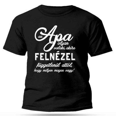 Vicces Polok Apanak Apa Olyan Valaki Akire Felnezel Polo Apak Napi Ajandek Px149 Fekete