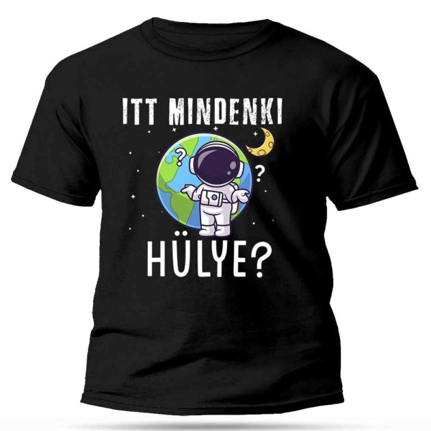 Vicces Polok Asztronauta Polo Itt Mindeki Hulye Px150 Fekete